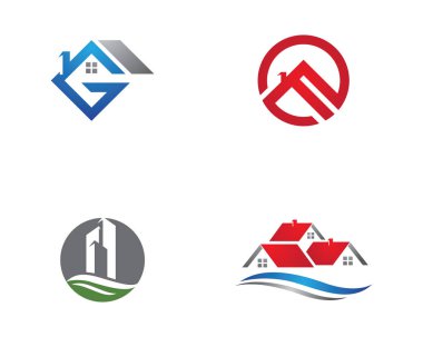 Mülkiyet ve inşaat logosu tasarımı