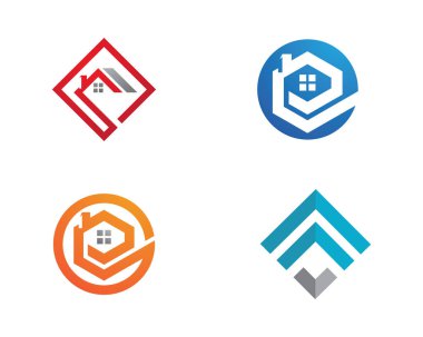 Mülkiyet ve inşaat logosu tasarımı