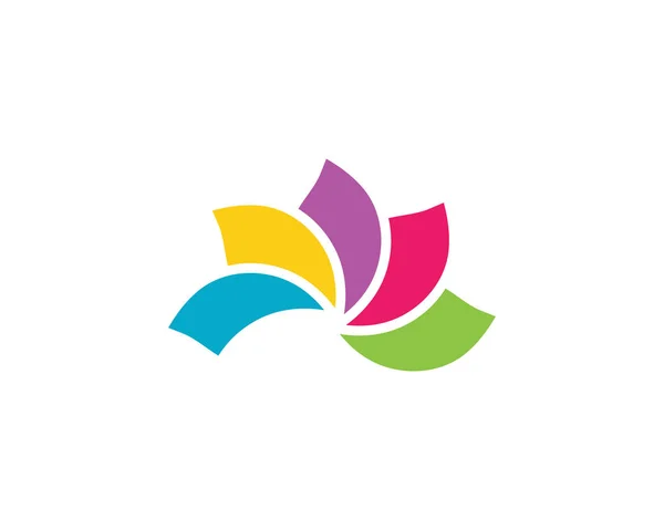 Логотип краси лотос квіти Шаблон — стоковий вектор