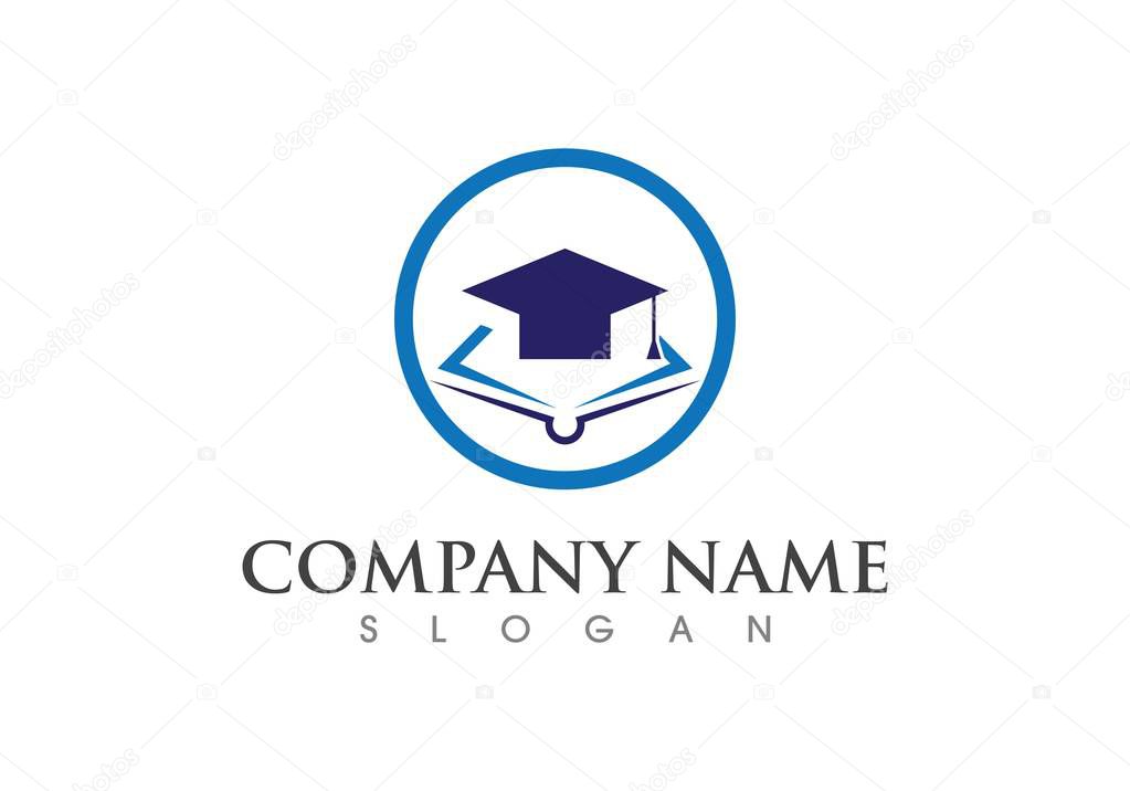 Education Logo Template vector illustration design