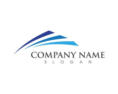 Daha hızlı Logo şablonu vektör