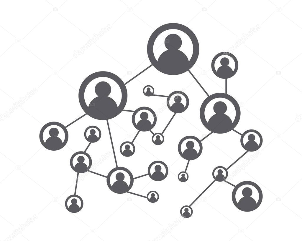 People Network and social icon