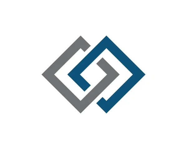 İş kurumsal vektör logosu — Stok Vektör