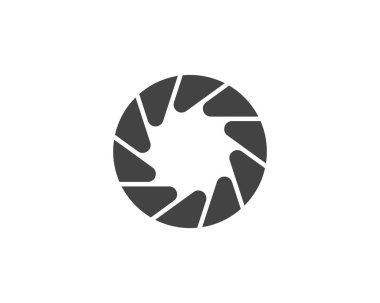 Fotoğraf logo tasarım şablonu