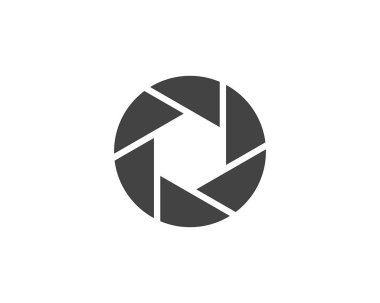 Fotoğraf logo tasarım şablonu