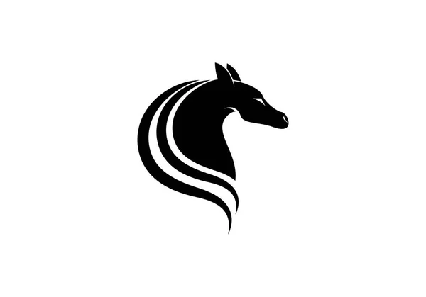 Modèle de logo de cheval — Image vectorielle