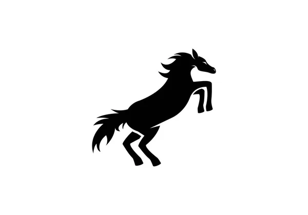 Кінь логотип шаблон — стоковий вектор
