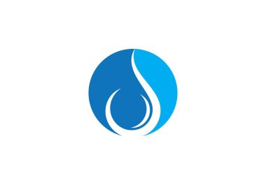 su damlası logo şablonu