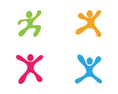 Topluluk sosyal simge tasarım