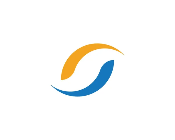 Empresa de negócios S logotipo carta — Vetor de Stock