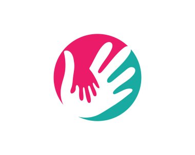 El Bakımı Logo Şablonu vektör simgesi