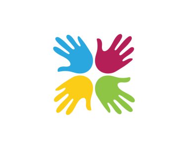 El Bakımı Logo Şablonu vektör simgesi