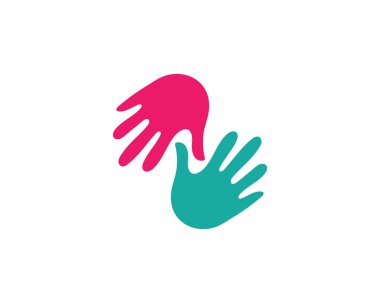 El Bakımı Logo Şablonu vektör simgesi