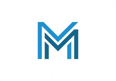 M harfi logosu