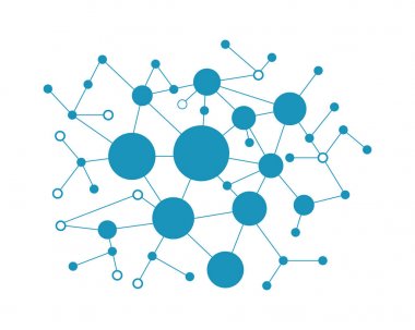 Ağ ve sosyal tasarım şablonu