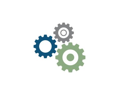 Dişli vektör resimleme tasarımı