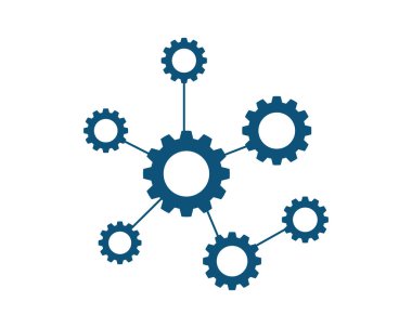 Dişli vektör resimleme tasarımı