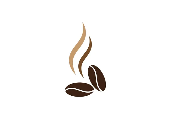 Plantilla logo café — Vector de stock