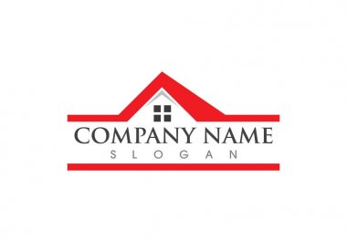 Mülkiyet ve inşaat logosu tasarımı