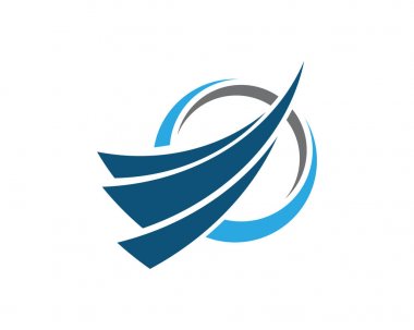 Daha hızlı Logo şablon vektör simgesi