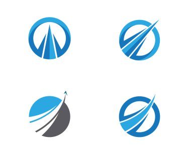 Daha hızlı Logo şablon vektör simgesi