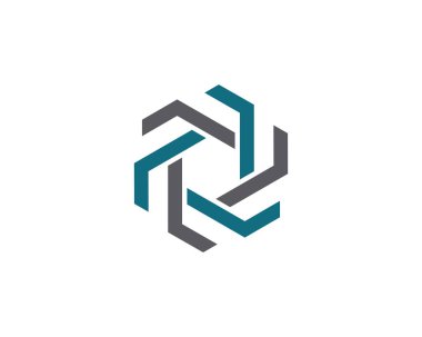 İş kurumsal soyut birlik vektör logosu