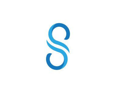 S Harfi Logo şablonu