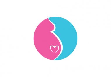 hamile logo şablonu