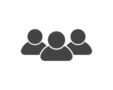 Topluluk, ağ ve sosyal simge tasarım şablonu