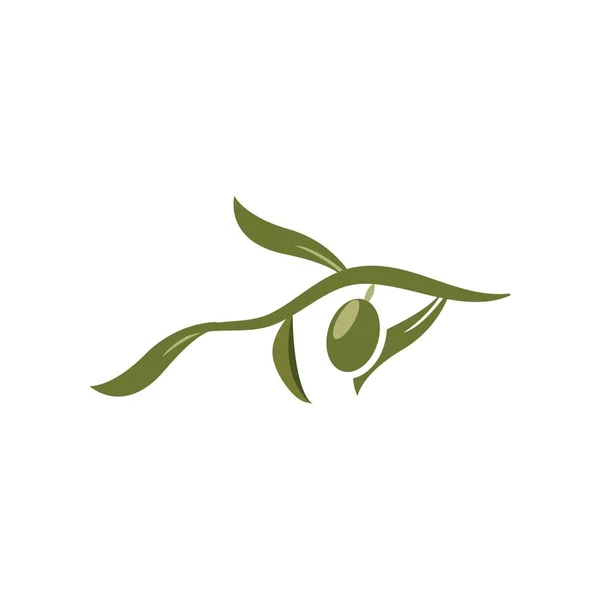 オリーブのアイコン ベクトル図 — ストックベクタ