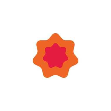 çiçek vektör simge tasarım