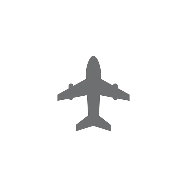 Icono de avión vector ilustración diseño — Vector de stock