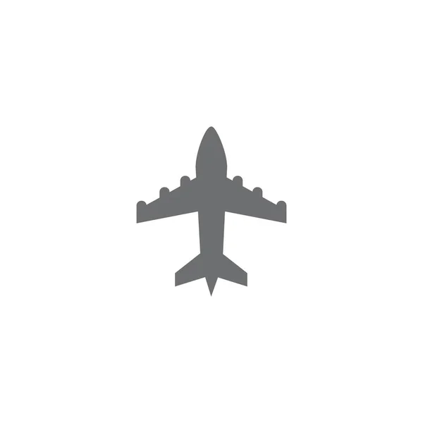 Letadlo ikonu vektorové ilustrace design — Stockový vektor
