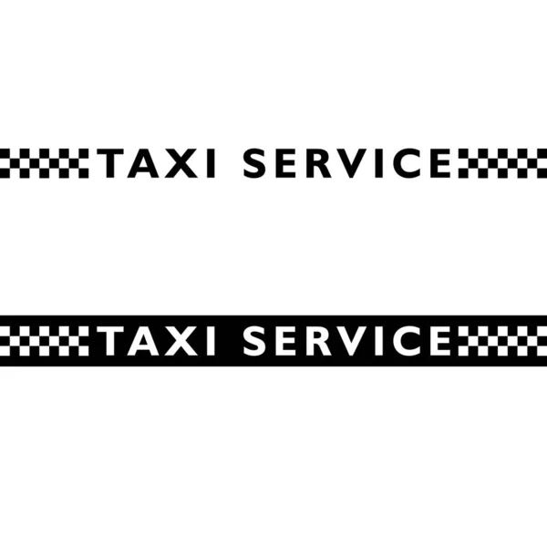 Modèle d'illustration d'icône vectorielle taxi — Image vectorielle