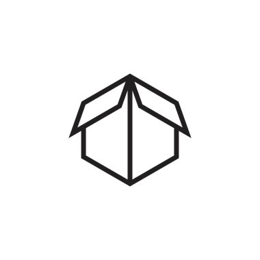 Kutu vektör illüstrasyon simgesi