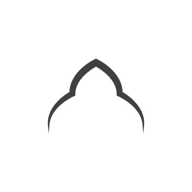 Cami pencere vektör simgesi