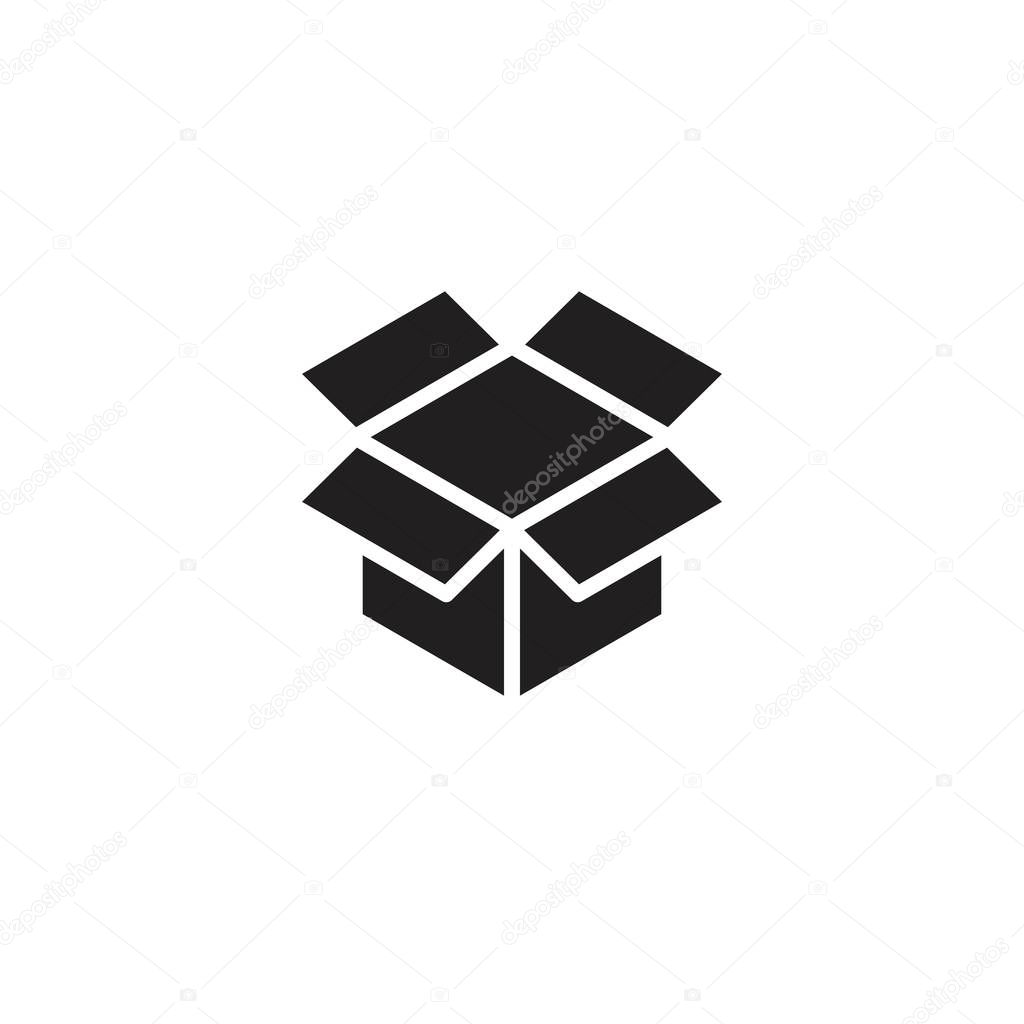 Box vector illustration icon
