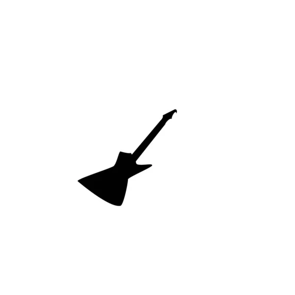 Εικονίδιο κιθάρας Εικονογράφηση διάνυσμα λογότυπο — Διανυσματικό Αρχείο