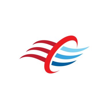 Su dalgası simge vektörü