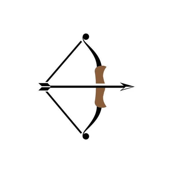 Archer ícone Vector Ilustração design Logo —  Vetores de Stock