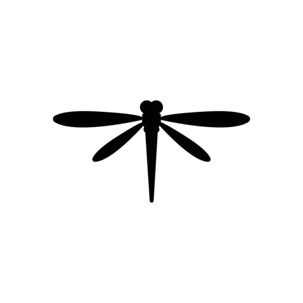 Icono de ilustración de libélula — Archivo Imágenes Vectoriales