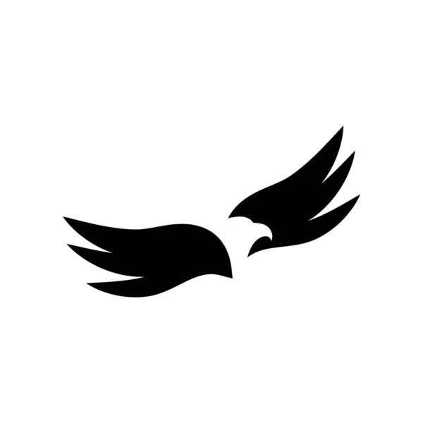 Modèle de logo Falcon vecteur — Image vectorielle