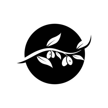 Zeytin simge vektör çizim