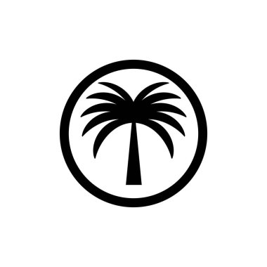 Tarih Ağacı Simgesi Vektör İllüstrasyon Tasarımı Logosu 