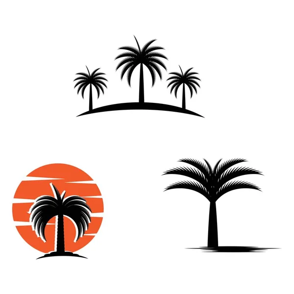 Dates Tree icon Vector Illustration design Logo — Stock Vector