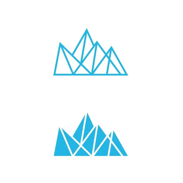 Iceberg ilustração vetorial —  Vetores de Stock