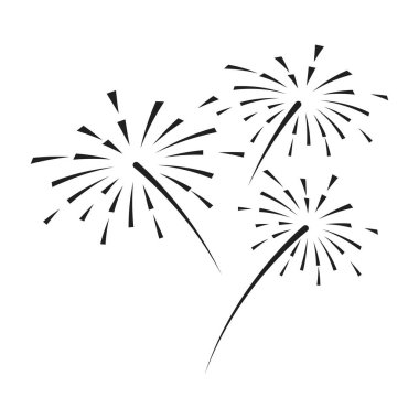 Havai fişek vektör resimleme