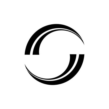 yol simgesi Vektör İllüstrasyon tasarım Logo