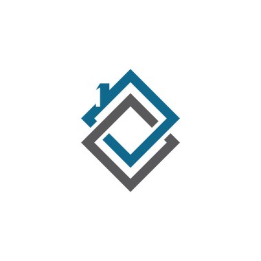 Mülkiyet ve inşaat logosu tasarımı