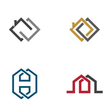 Mülkiyet ve inşaat logosu tasarımı